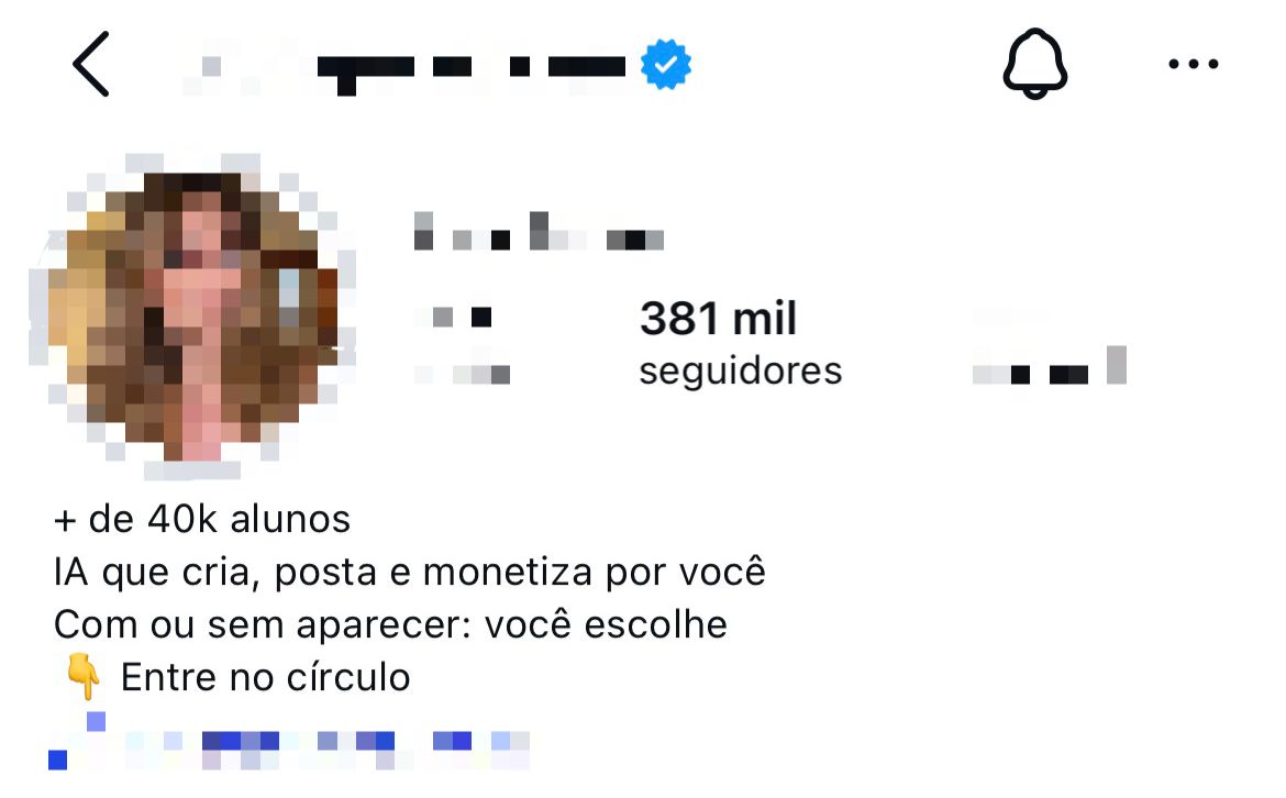 Guru vendendo promessa sem resultado real